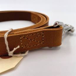 Classic tan dog lead