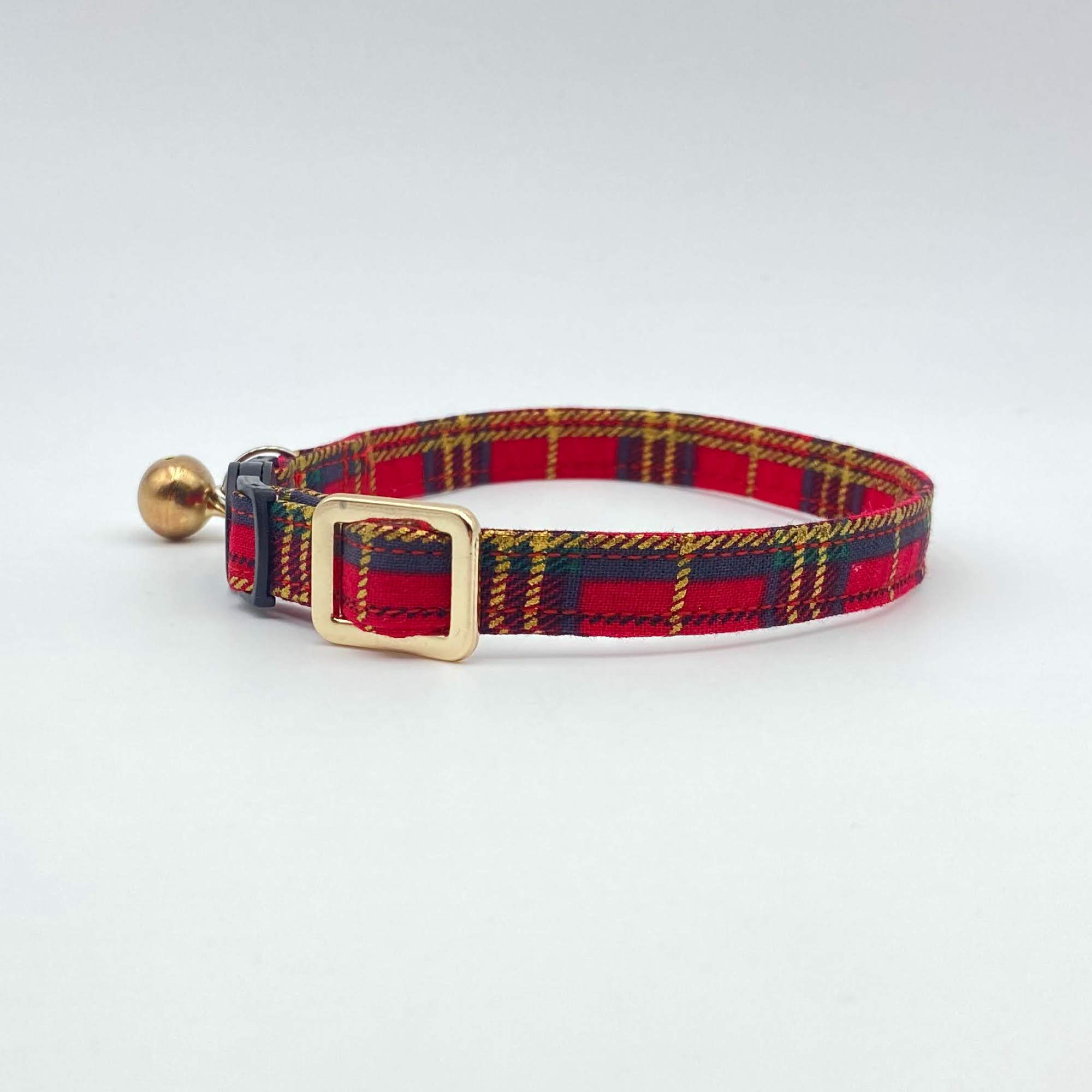 tartan kitten collar