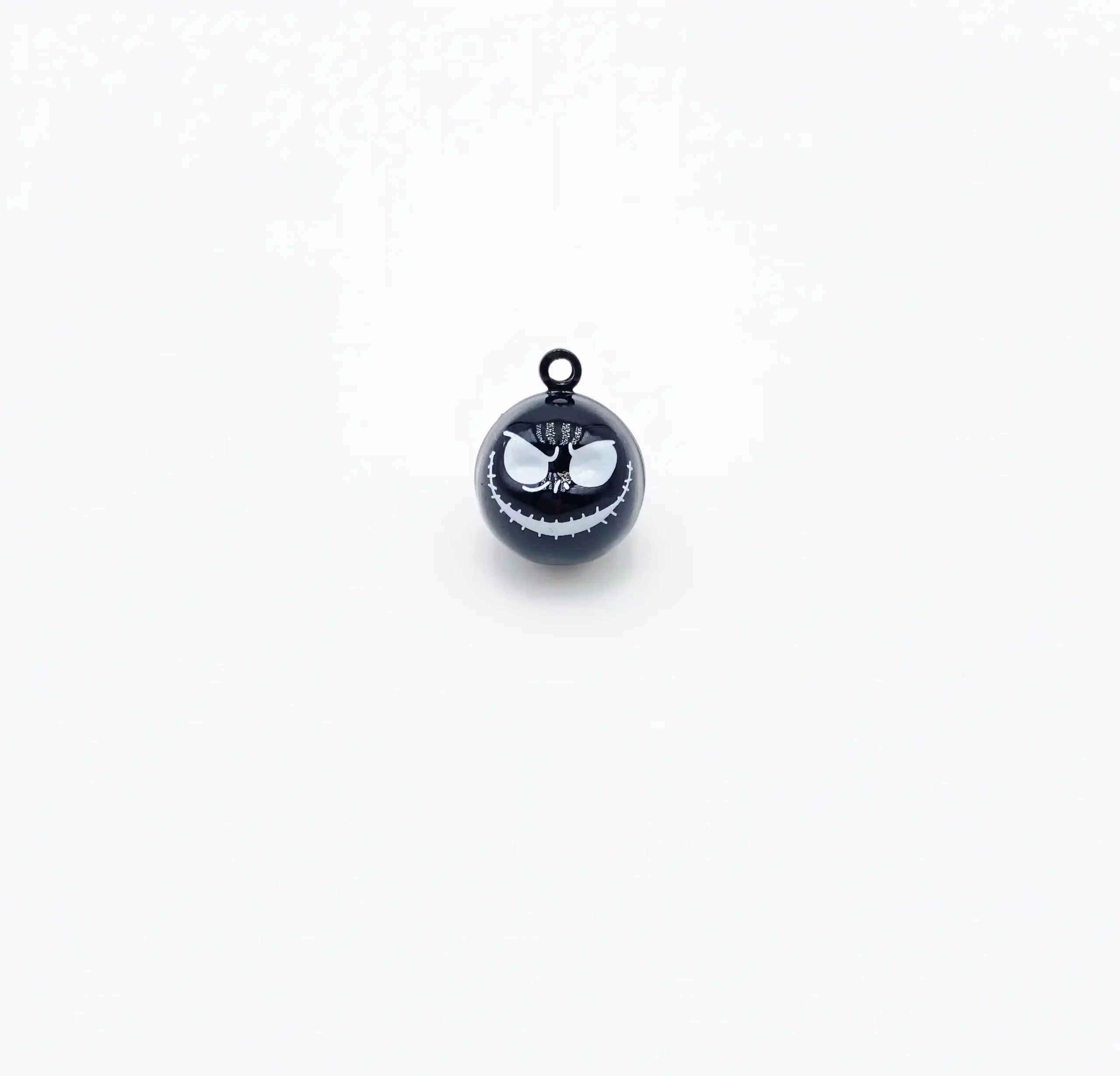 Halloween Face Jingle Bell Charm Bells & Whiskers Fabric Collars