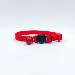Red Nylon Cat Collar