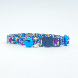 Purple Luna Star Cat Collar