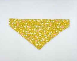 Yellow Flower Bandana For Cats