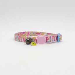 Azalea Metallic Cat Collar