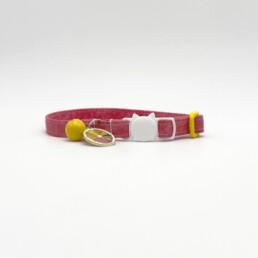 Dusty Pink Cotton Cat Collar
