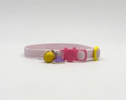 Light Pink Cat Collar with breakaway buckle