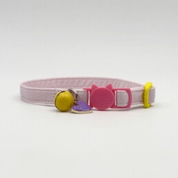 Light Pink Cat Collar with breakaway buckle