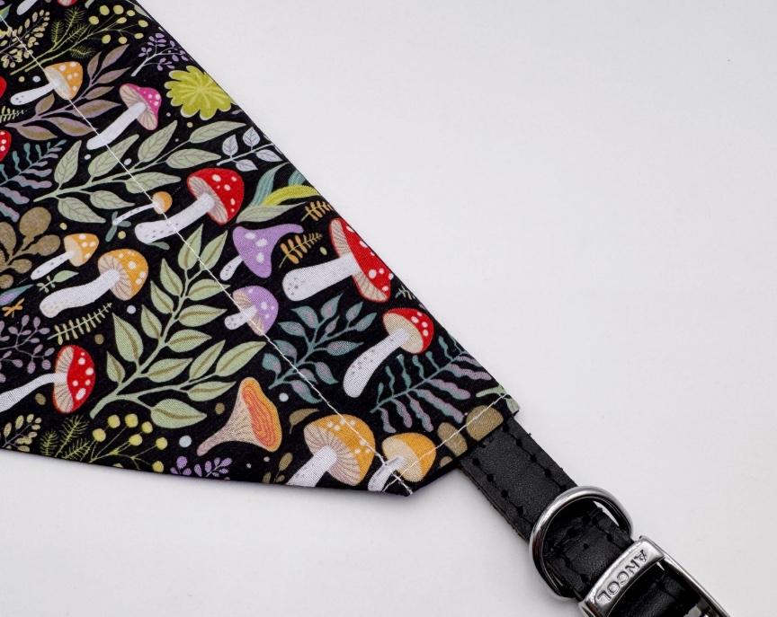 Mushroom Meadow Dog Bandana