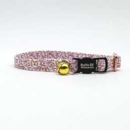 Petal Metallic Cat Collar