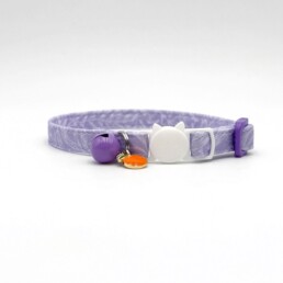 Willow Bough Lilac Cat Collar with breakaway buckle