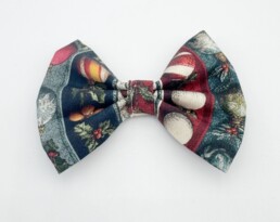 Baubles Candy Cane Bow Tie
