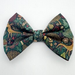Deer In Woods Bow Tie
